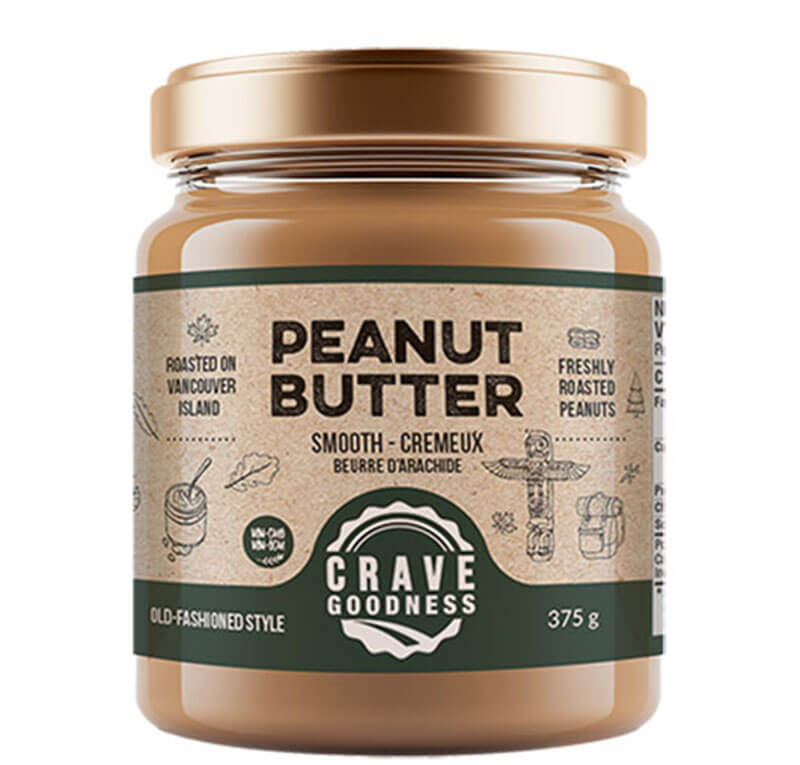 Great Value Smooth Natural Peanut Butter, 750 g